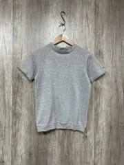 X-girl エックスガール USA製 ワンポイントロゴ カットソー size1/グレー ■◆ レディース