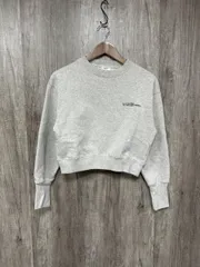 MA Firsthand マ ファーストハンド ロゴクルース スウェット sizeF/ライトグレー ◆■ レディース