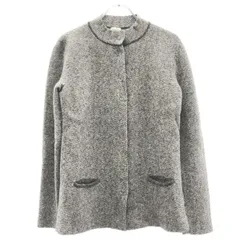 ARMANI COLLEZIONI アルマーニ コレッツィオーニ ウールニットジャケット MMG62M MM65M グレー 38のサムネイル