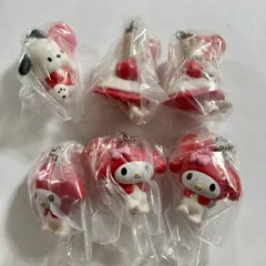 ★ 希少 サンリオ カラーコレクションチャーム  マイメロ・マロンクリーム・ぽちゃっこ ガチャ キーホルダー 現状品