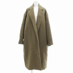 アングリッド UNGRID コクーンコート ジャケット ロング丈 メルトン S 茶 /JSのサムネイル