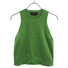 CABaN ファインポリエステルリブノースリーブプルオーバー タンク