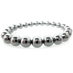 テラヘルツブレスレット【8mm／内径14～18cm選択可能】｜高純度テラヘルツ鉱石使用｜terahertz アクセサリー お守り