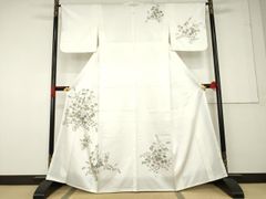 ワケあり特価】艶やか好きさん カトレア 訪問着 黒 紫 夏着物 - メルカリ