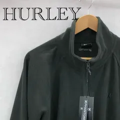 極美品 HURLEY PHANTOM FLEECE ICON JACKET MUFF252016 フリース ジャケット XL BLK タグ付 ブラック  メンズ ファッション _219023