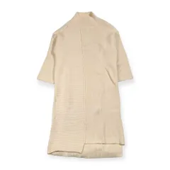 KBF ケービーエフ リブ編み 長袖 ニット ワンピース one size/ホワイト アイボリー 系 レディース