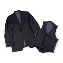 アンサンブル J.PRESS ジェイプレス テーラードジャケット ベスト ジレ 90-76-170/ダークグレー メンズ