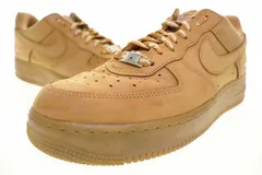 ナイキ NIKE × SUPREME AIR FORCE 1 LOW W FLAX 28cm DN1555-200 シュプリーム エア フォース ロー ウィート フラックス 【ブランド古着ベクトル】【中古】☆AA★260119