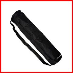 GIOECRY ヨガマットバッグ ショルダーベルト付き 保管 収納バッグ 軽量 防水性 持ち運び便利 ブラック 瞑想 アウトドア 旅行 大きい ブラック