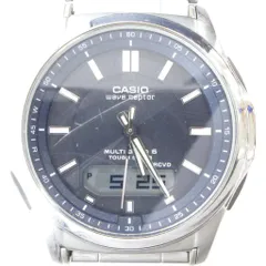カシオ CASIO ウェーブセプター 腕時計 WVA-M630 アナログウォッチ 電波ソーラー シルバーカラー /AE
