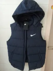 NIKE フード ダウン ベスト デニムカラー 新品 XL