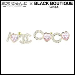 新品未使用♡シャネル ピアス ピンク ハート イヤカフ CHANEL 国内正規 