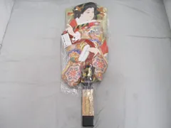  新品 本仕立押絵羽子板 花小町 振袖 汐汲 20号 本桐 手彫り本つげかんざし 箱付き 初正月 正月飾り