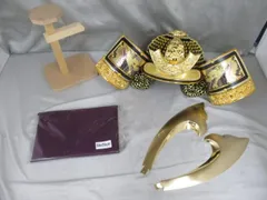  新品 五月人形 着用兜 28号 合わせ鉢 彫金 中鍬形 龍頭なし 端午の節句 こどもの日