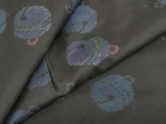 平和屋着物●本場大島紬　9マルキ　鈴文　正絹　逸品　DABB0869ud