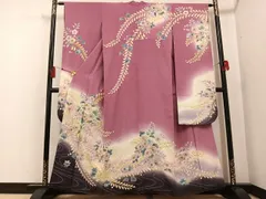 平和屋着物●豪華振袖　絞り　辻が花　暈し染め　正絹　逸品　AABF8722ph