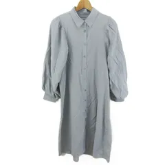 イング ワンピース 長袖 ブランド トップス レディース Mサイズ グレー INGNI 【中古】