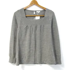 ヴェールダンス ニット セーター 長袖 未使用 ブランド トップス レディース Mサイズ グレー Vert Dense