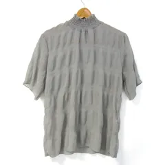 ボンルシール カットソー シャツ 半袖 ブランド トップス レディース Fサイズ グレー BONLECILL 【中古】