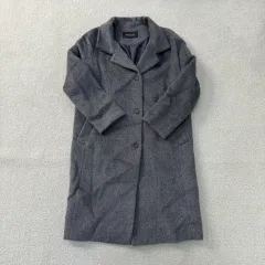 85-94-155 アンジク レディース ウール ロング コート 0119T1