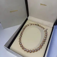 ☆田崎真珠 タサキ☆TASAKI パール マベパール ネックレス 36ピース 傷あり
