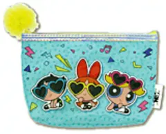 【中古】バッグ(キャラクター) ブルー ポーチ 「パワーパフガールズ」