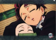 【中古】クリアファイル 竈門炭治郎＆竈門禰豆子 名場面レイヤードA4クリアファイル 「鬼滅の刃 刀鍛冶の里編×ufotable DINING」 お楽しみくじ景品