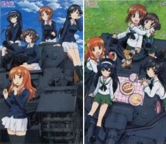 【中古】ポスター(アニメ) 全2種セット デラックスクリアポスター 「ガールズ＆パンツァー」