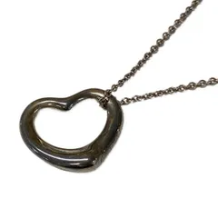 TIFFANY&Co.(ティファニー) ネックレス オープンハート シルバー