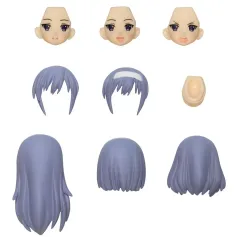 【中古】ドールアクセサリー アサルトリリィ＆カスタムリリィ用 ヘッドパーツセットTYPE-B(青藤色) 「カスタムリリィ」