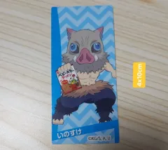 鬼滅の刃 伊之助 ステッカー 4x10cm