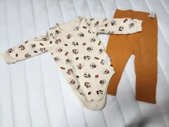 アガバン 80 ボディスーツ + ゴージ レギンス セット