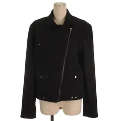 ラルフローレン RALPH LAUREN ジップ ニット ジャケット ブラック M ■FF ☆AA★