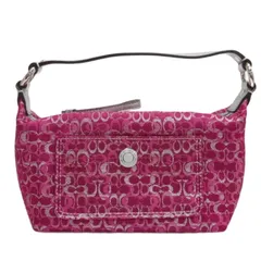 コーチ COACH ミニシグネチャー ポーチ バッグ 40958 ピンク