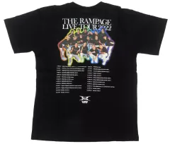【中古】Tシャツ THE RAMPAGE フォトTシャツ ブラック XLサイズ 「THE RAMPAGE LIVE TOUR 2022 “RAY OF LIGHT”」 EXILE TRIBE STATION ONLINE STORE受注販売限定