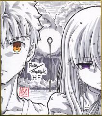 [중고] 종이 제품 (캐릭터) [단품] 시로 & 벚꽃 신작 복제 미니 색종이 [C96 Fate / stay night [Heaven 's Feel] 레인 ~ 시로와 벚꽃, 비 속의 두 사람 ~ 세트]