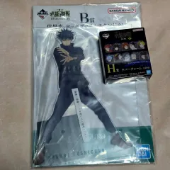 呪術廻戦 伏黒 恵 B賞 BIGアクリルスタンド&ラバーチャーム まとめ