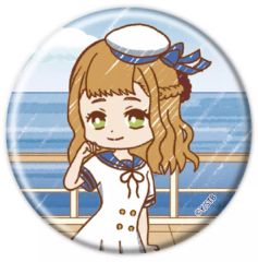 【中古】バッジ・ビンズ ミモザ・ヴァーミリオン 「ブラッククローバー 缶バッジ 21.マリンver. グラフアートイラスト」