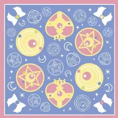 【中古】タオル・手ぬぐい(キャラクター) 変身ブローチ ハンカチ 「一番くじ 美少女戦士セーラームーン ～Life with Sailor Moon～」 G賞