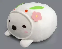 【中古】ぬいぐるみ しろくま うつぶせもちもち 雪うさぎぬいぐるみBIG 「すみっコぐらし」