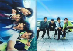 【中古】クリアファイル(男性アイドル) 佐野玲於＆中川大志＆高杉真宙＆横浜流星 A4クリアファイルセット(2枚組) 「映画 虹色デイズ」 劇場グッズ