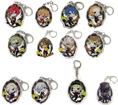 【中古】食玩 キーホルダー 全12種セット 「ディズニー ツイステッドワンダーランド アクリルキーホルダー 運動着(1)」 アニメイト限定