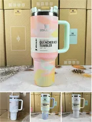 【全新品】新品！ スタンレー STANLEY H2.0 真空スリムクエンチャー 1.18L水筒 ステンレスボトル 軽量構造 直飲みカップ ストローカップ 4色選択可能