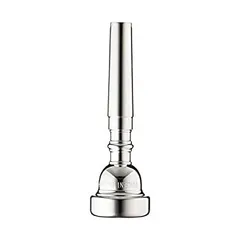 中古】 バック コルネット マウスピース 10 1 2C 銀メッキ仕上げ