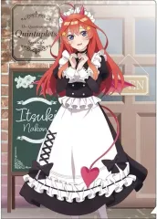 【中古】クリアファイル 中野五月(小悪魔メイド) A4クリアファイル 「五等分の花嫁∽」
