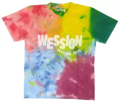 【中古】Tシャツ WEST. フェスTシャツ タイダイ Sサイズ 「WESSION FESTIVAL 2025」