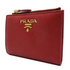 【新品】プラダ 1ML023 SAFFIANO METAL ORO 財布 二つ折り財布 (小銭入れ有り) PRADA PORTAF.PICCOLO LAMPO IN PELLE サフィアーノ レザー メタルロゴ パスケース付き コンパクトウォレット レディース
