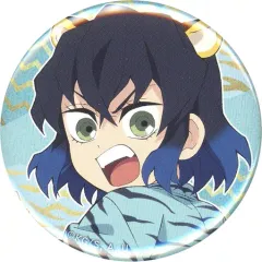 【中古】バッジ・ピンズ 嘴平伊之助 「鬼滅の刃 鬼滅祭 ～アニメ参周年記念祭～ 寅年 みにきゃら ランダム57mm缶バッジ」 ufotable通販限定