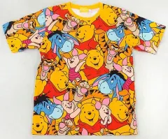 【中古】衣類 総柄 Tシャツ フルカラー Sサイズ 「くまのプーさん」 東京ディズニーリゾート限定