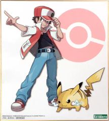ARTFX J ポケットモンスター レッド with ピカチュウ 特典 色紙 - メルカリ